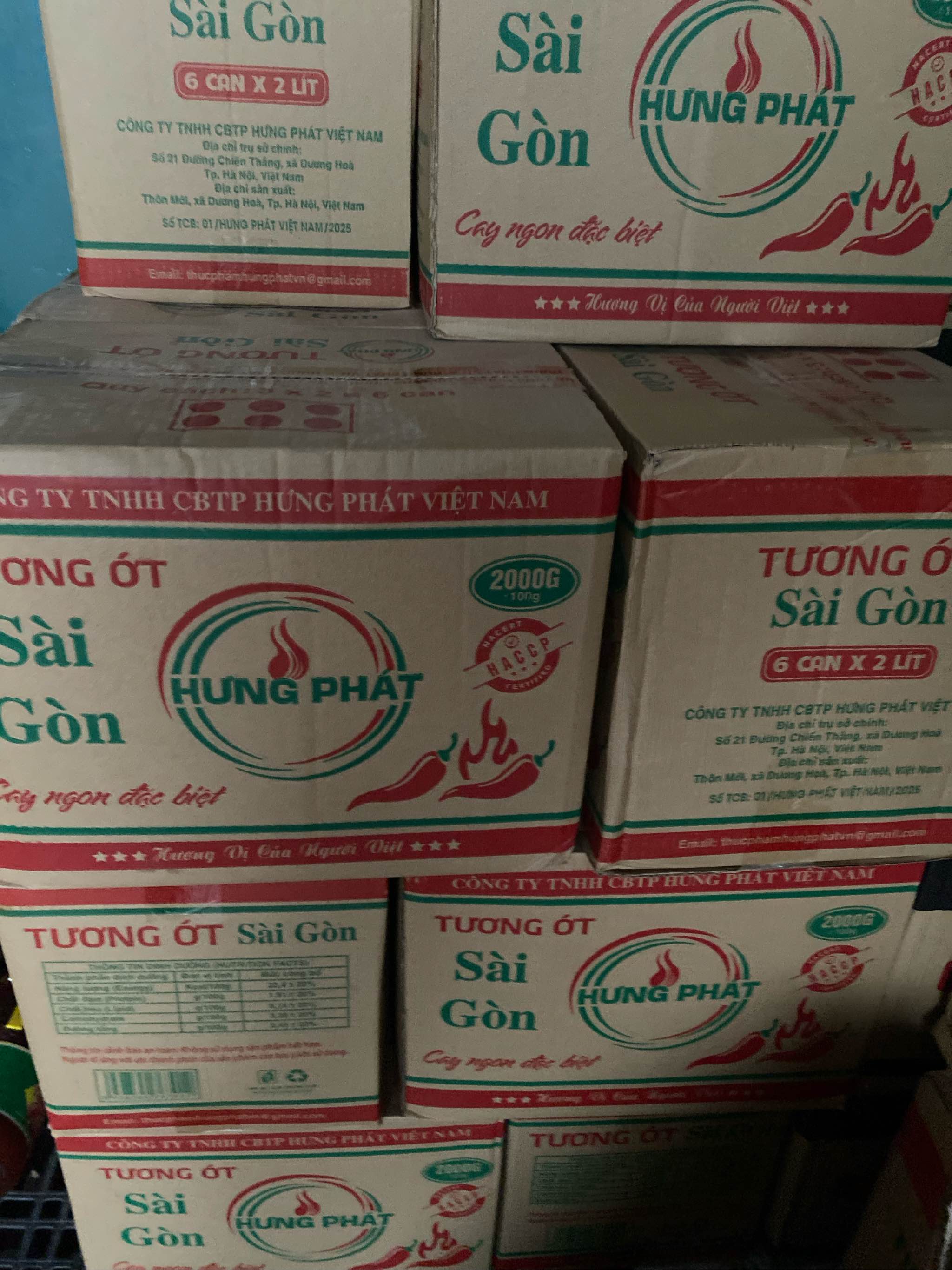 Tương Ớt Sài Gòn Hưng Phát 1.9L