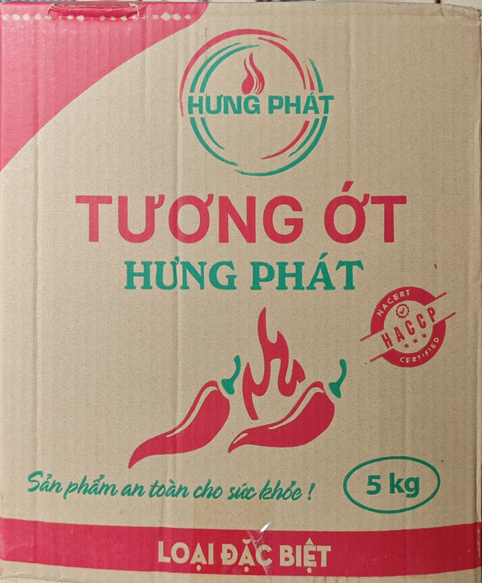 Tương Ớt Đặc Biệt Hưng Phát - Can 5kg