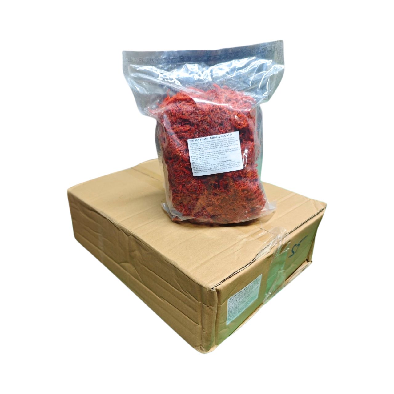 Khô Gà Ngũ Vị (Hương Vị Khô Bò) Gia Long Ký 1kg