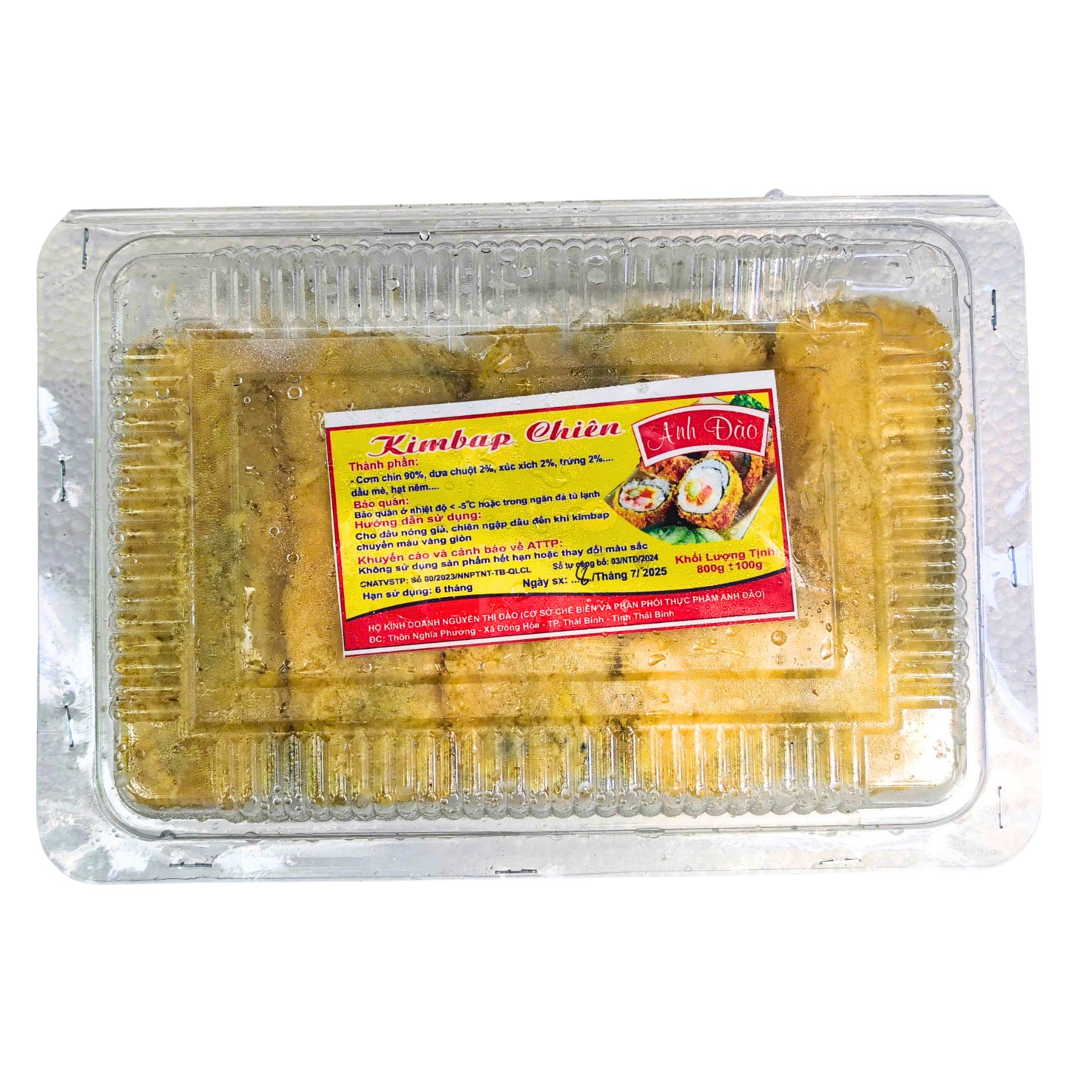 Kim Bắp Chiên Giòn Ngon Anh Đào Foods 750g (5 Chiếc)