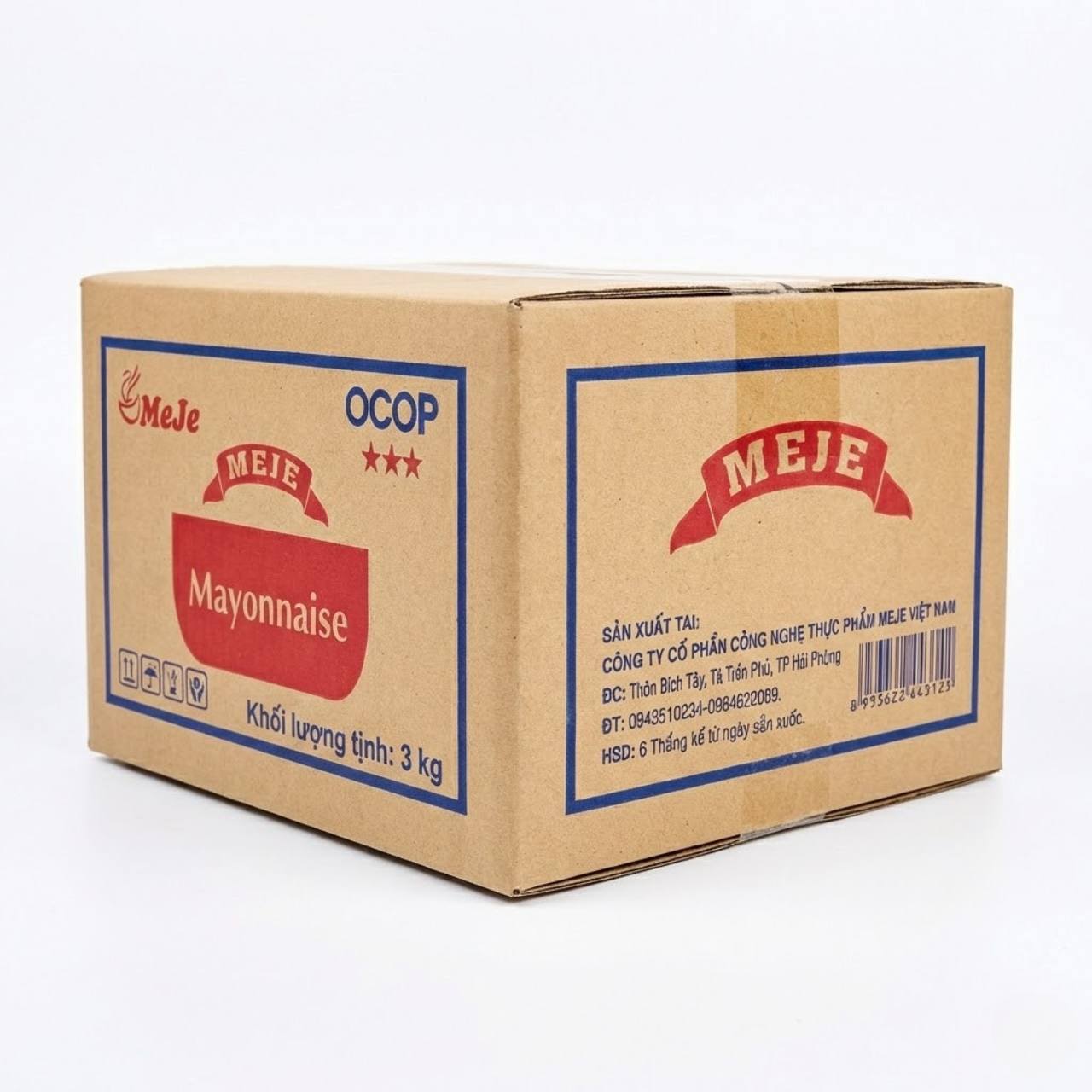 Sốt Mayonnaise MEJE 3kg – Vị Béo Ngậy, Sánh Mịn, Tối Ưu Lợi Nhuận