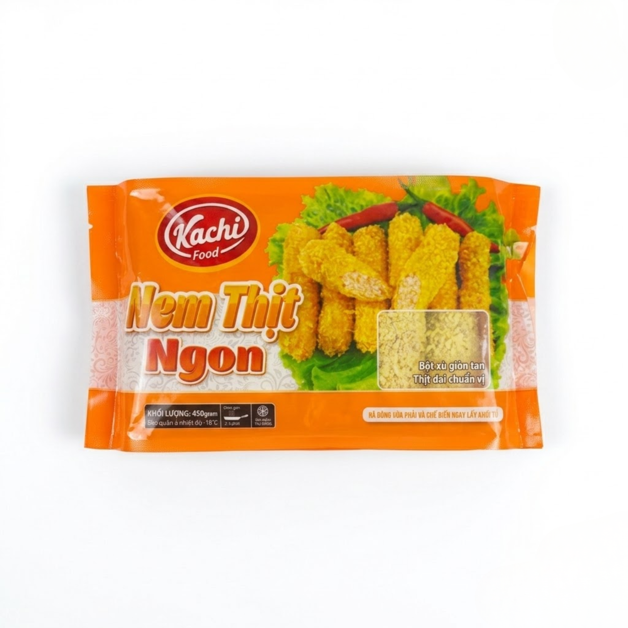 Nem thịt NGON Kachifood 450g (20 chiếc)