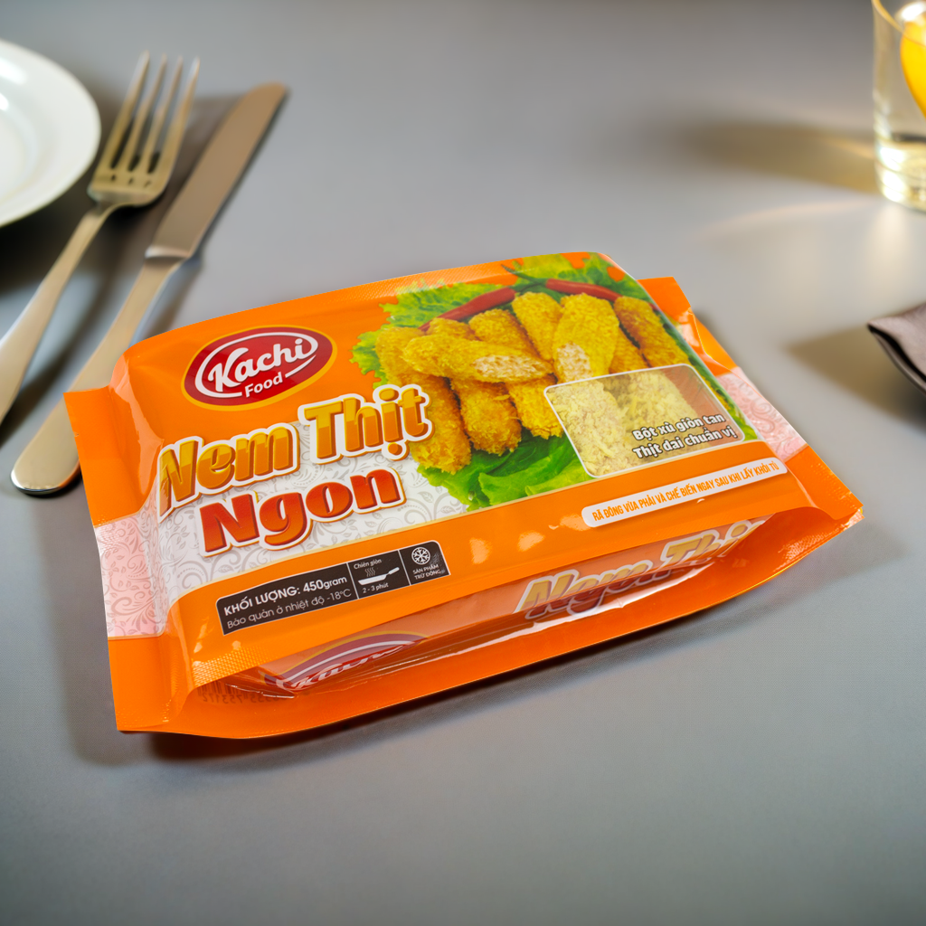 Nem thịt NGON Kachifood 450g (20 chiếc)