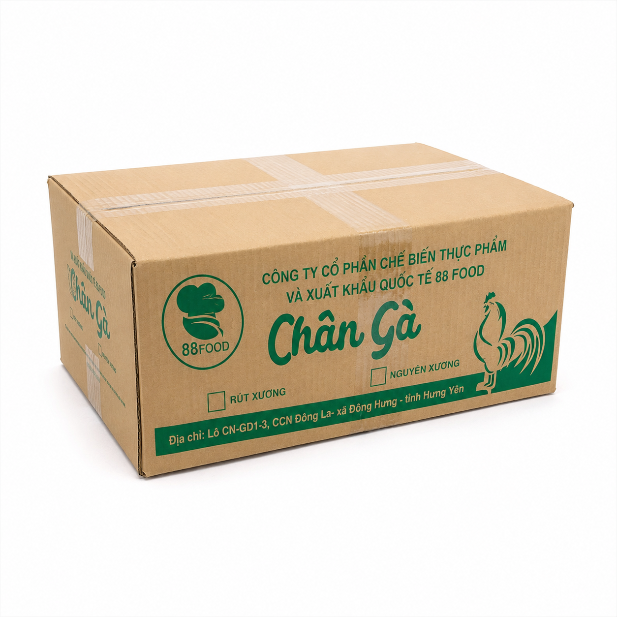 🐔 Chân Gà Rút Xương 88 Food (Net 1kg) – Giòn Sần Sật, Chuẩn Vị Tươi Ngon 🐔