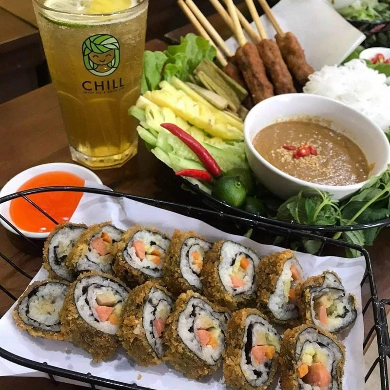 Kim Bắp Chiên Thảo Linh Linh - Khay 1.5kg (10 Cuộn)