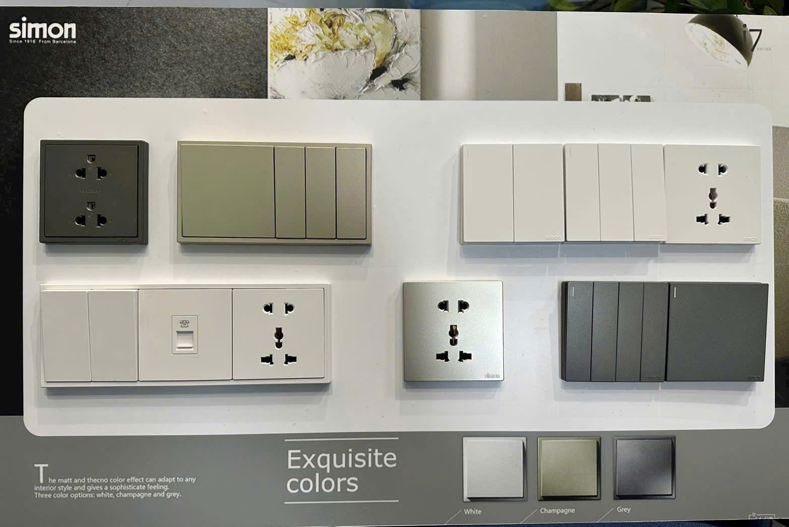 Bảng giá công tắc ổ cắm thiết bị điện SIMON 2026 mới nhất cập nhật