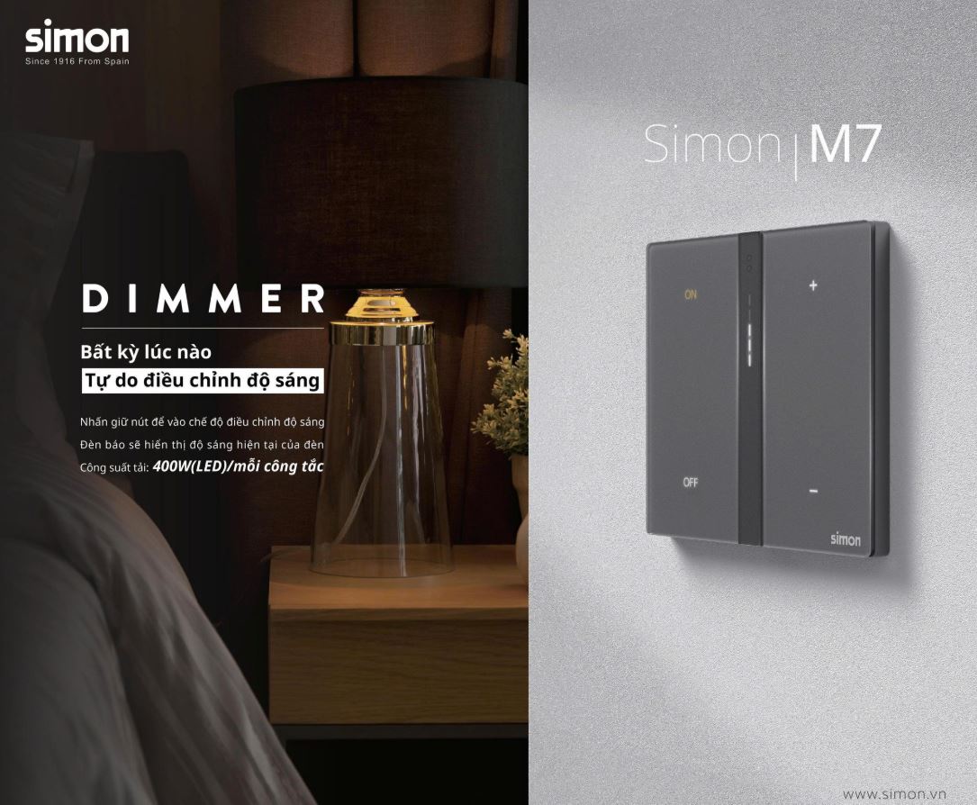 Bảng giá công tắc ổ cắm thông minh Simon Smart 2026