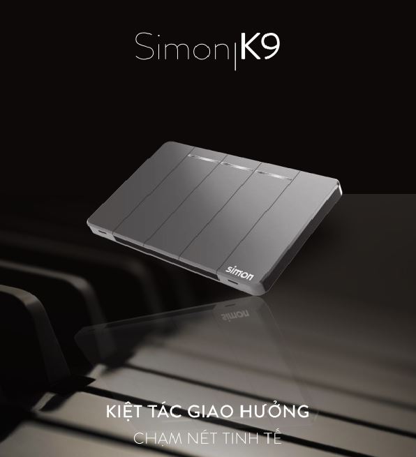 Simon K9- Catalogue công tắc ổ cắm mặt chữ nhật