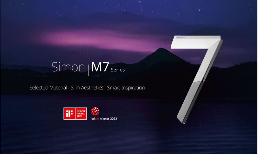 Simon M7- Catalogue công tắc ổ cắm Simon mặt vuông tràn viền siêu mỏng