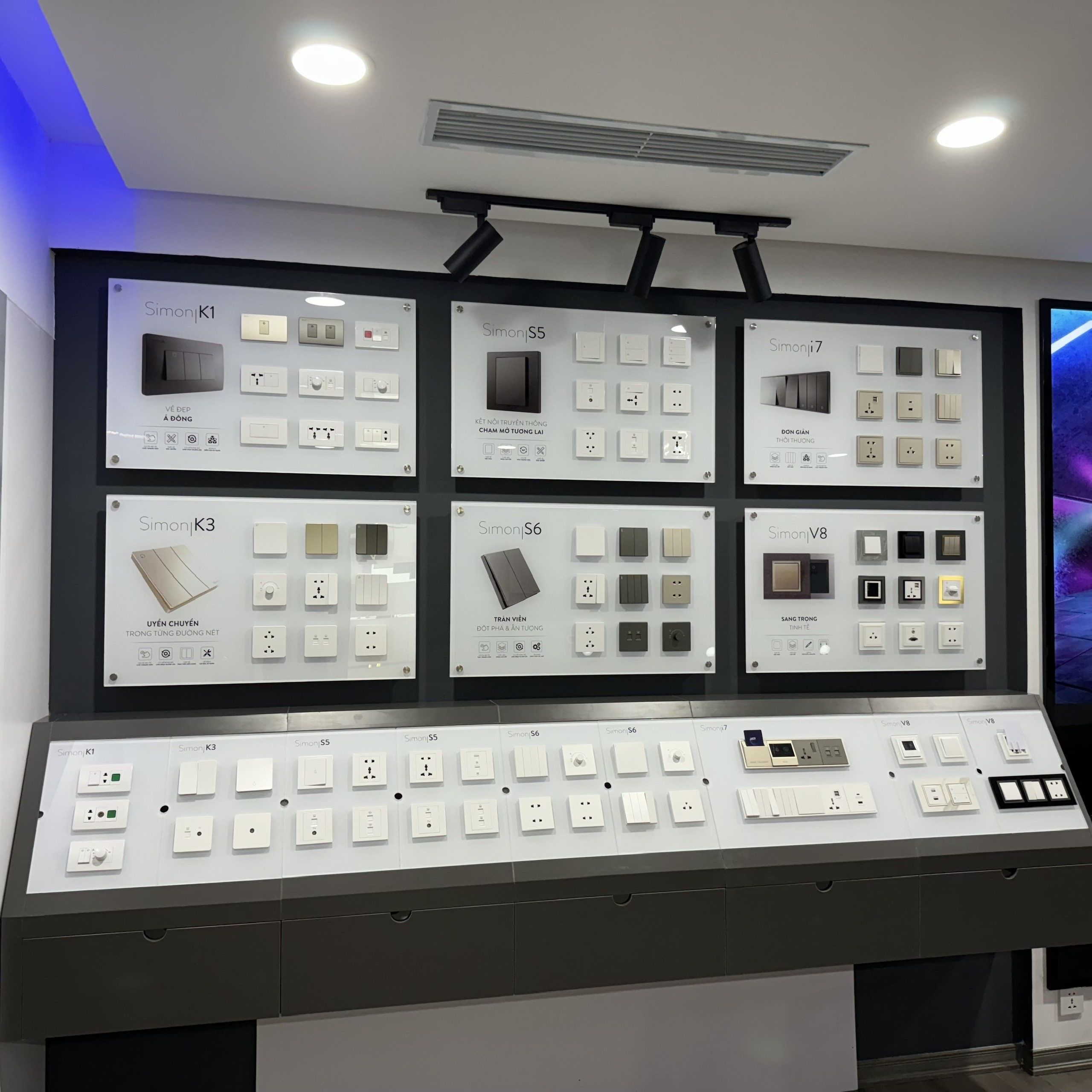 Trải nghiệm không gian của Thiết bị điện Simon tại hội trợ Thiết bị điện