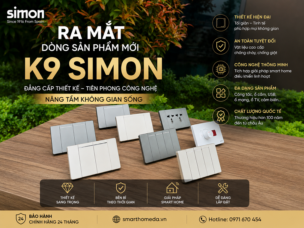 Ra mắt dòng sản phẩm mới K9 Simon