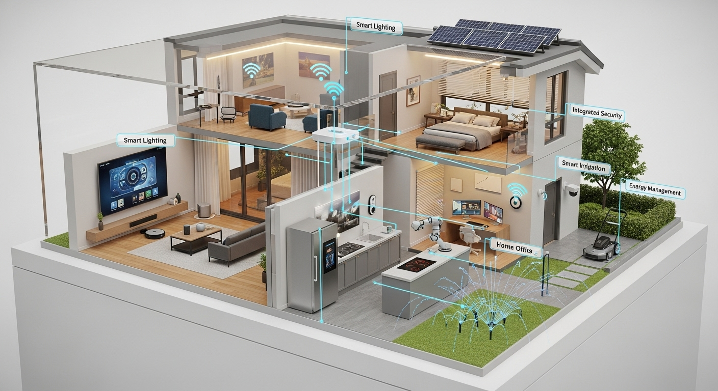 Lên Phương Án Smart Home Biệt Thự Từ A-Z Cho Chủ Đầu Tư