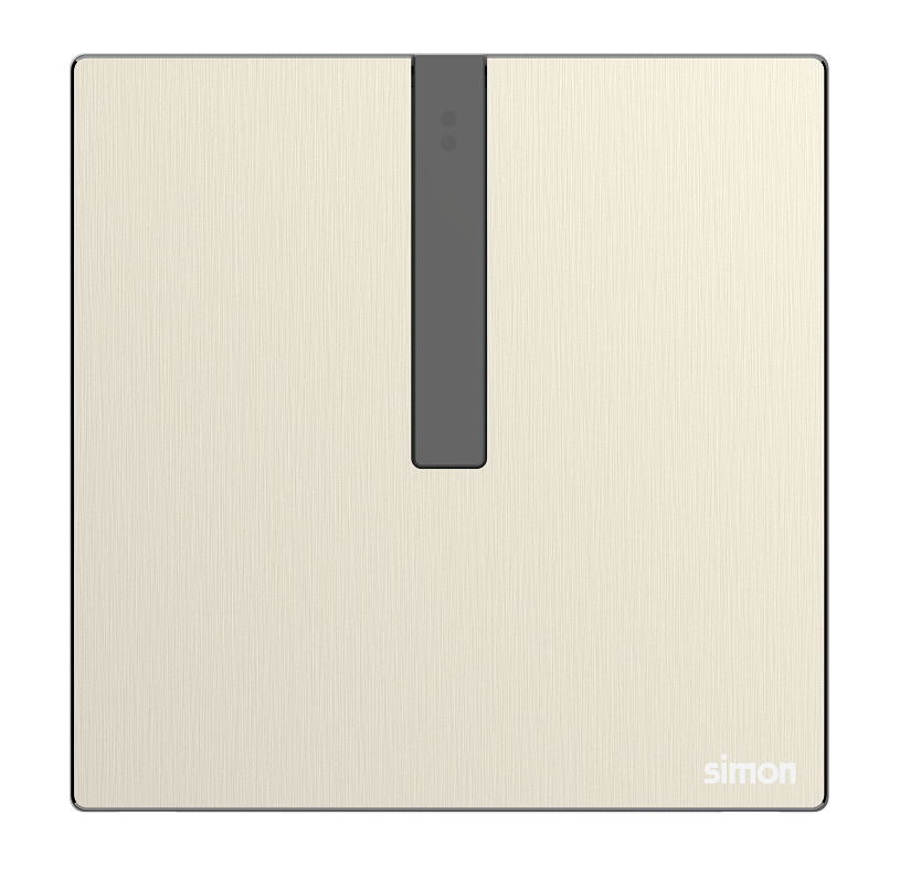 Module công tắc đơn Simon M7  Smart  (Metal Gold) 66E8001MTY-2C Màu vàng