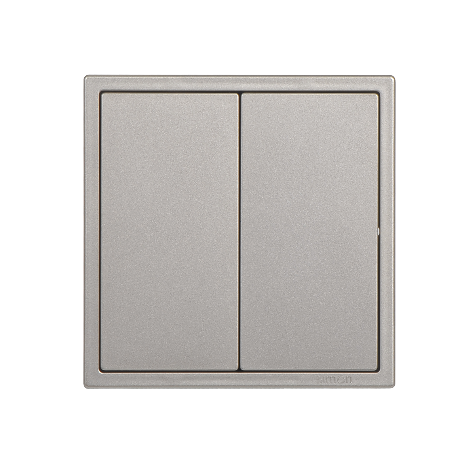 Công tắc trung gian đôi Simon I7 màu sâm panh 701046-46 Lắp đế vuông