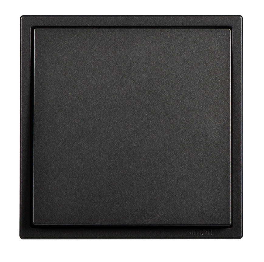 Công tắc đơn 2 chiều màu  Đen Simon Series I7 701012-26 Lắp đế vuông