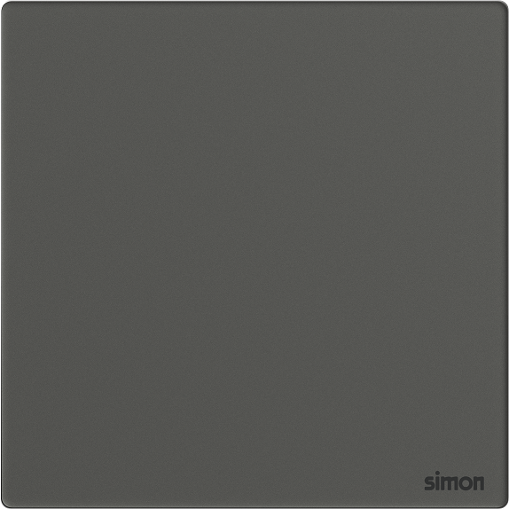 Công tắc trung gian đơn màu xám mặt kính Simon M7 661026G-4D