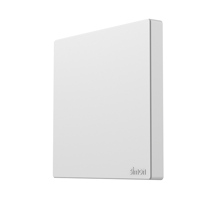 S6- Bộ Mặt che trơn Simon 581000 màu trắng