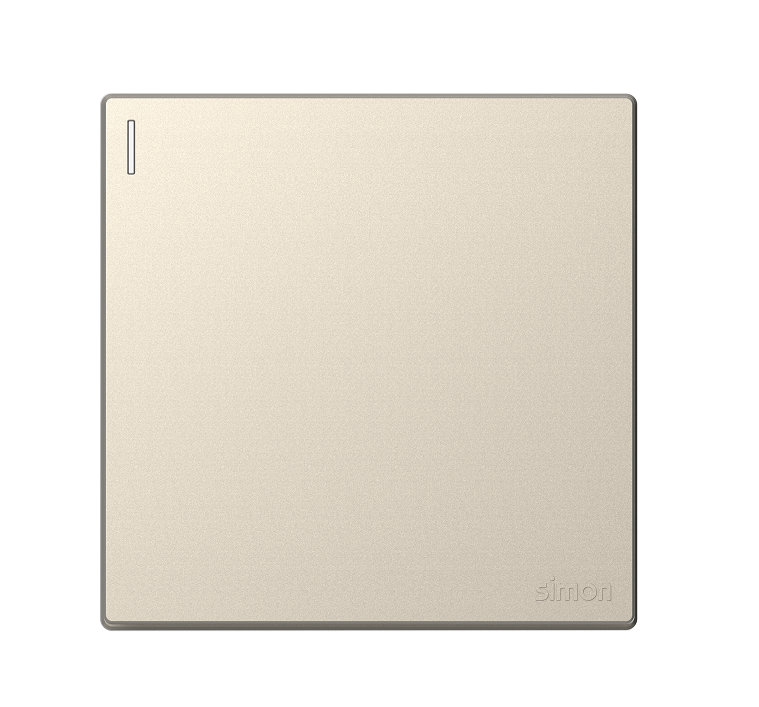 S6- Bộ Công tắc trung gian đơn (Champagne) Simon 581026-46 Màu sâm panh