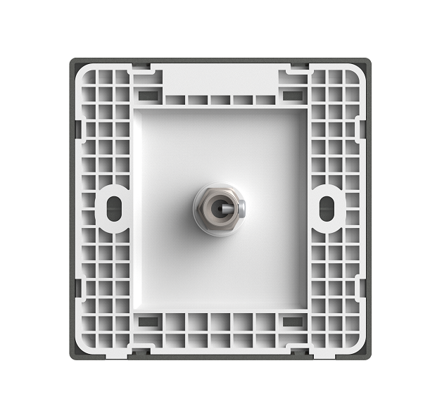 S6- Bộ ổ cắm ti vi đơn (Grey) Simon 585111-61 Màu xám