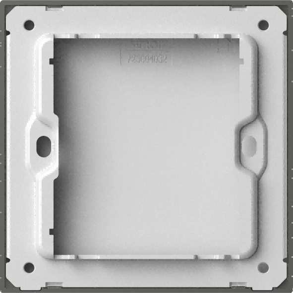Module mặt che trơn mà Bạc Simon M7 661000-6R đế vuông