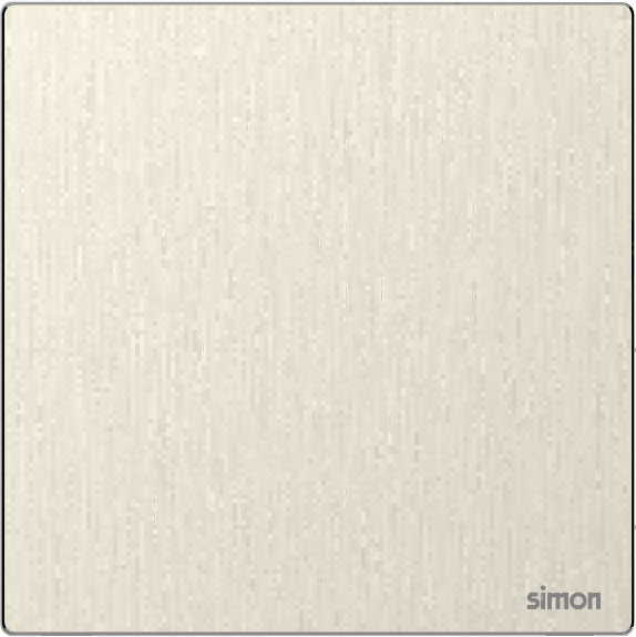 M7 Metal- Bộ nút che trơn (Satin Gold) Simon 661000M-2C