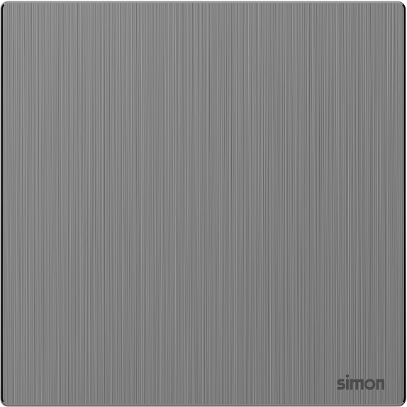 M7 Metal- Bộ nút nhấn đơn (16AX 250V) (Brushed Grey) Simon 661011FM-2B