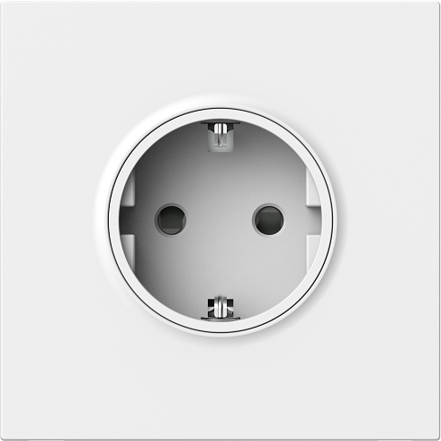 Module ổ cắm chuẩn Schuko Simon M7 661687 màu trắng