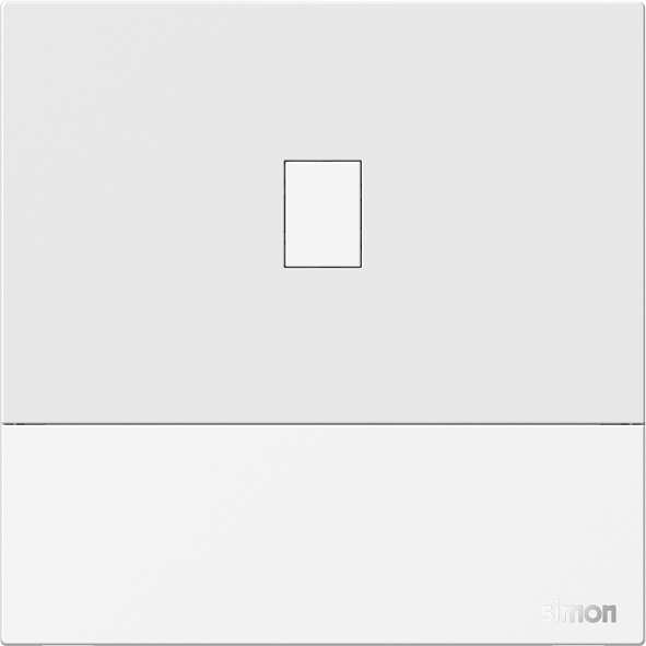 Module đèn chân tường cầu thang màu Bạc Simon M7 66E732-6R đế vuông