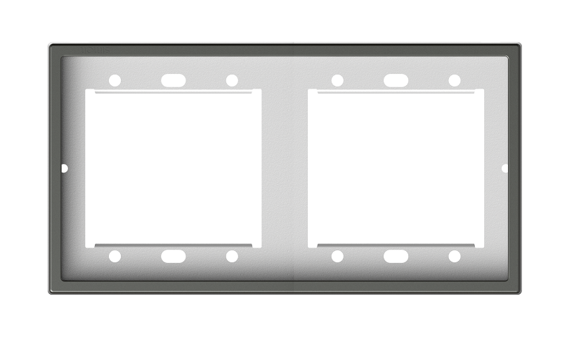 Khung viền đôi màu xám Simon series I7 700620-61