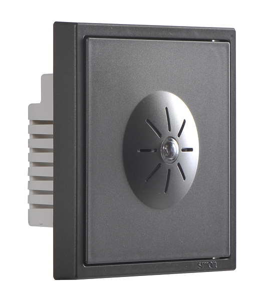 Công tắc cảm biến âm thanh và ánh sáng Simon I7 70E401-61 màu xám