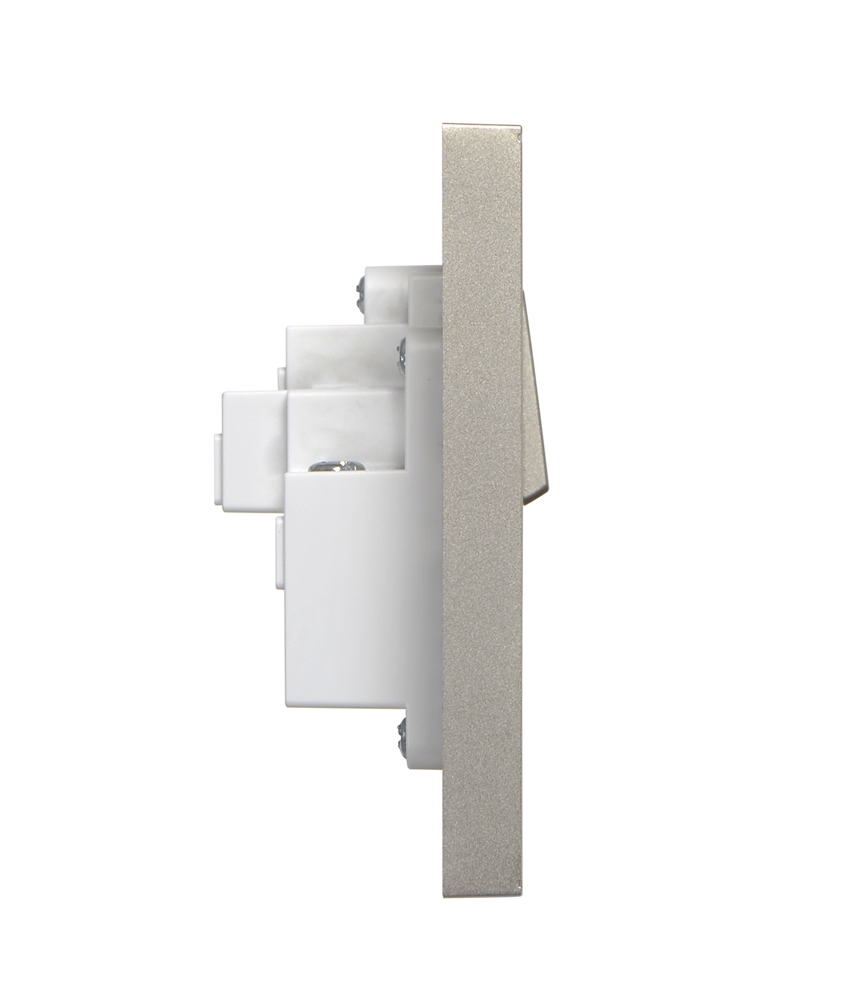E6- Bộ Ổ cắm đơn đa tiêu chuẩn 10A kèm công tắc (Champagne) Simon 721089-46