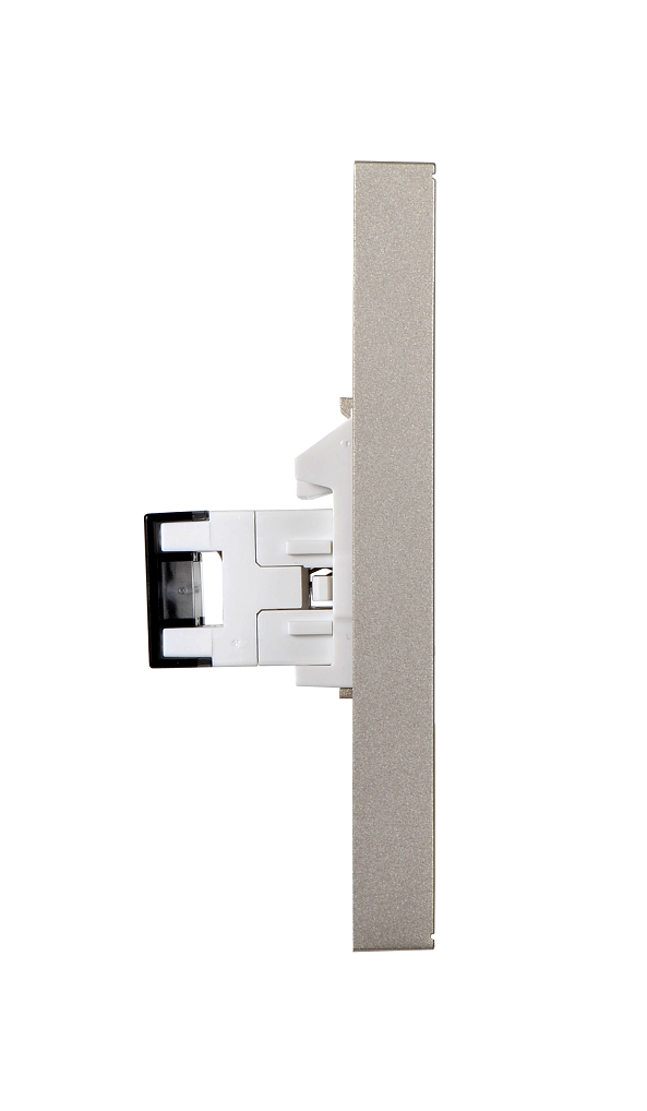 E6- Bộ ổ cắm dữ liệu đôi Cat6e (Champagne) Simon 725228-46 Màu sâm panh