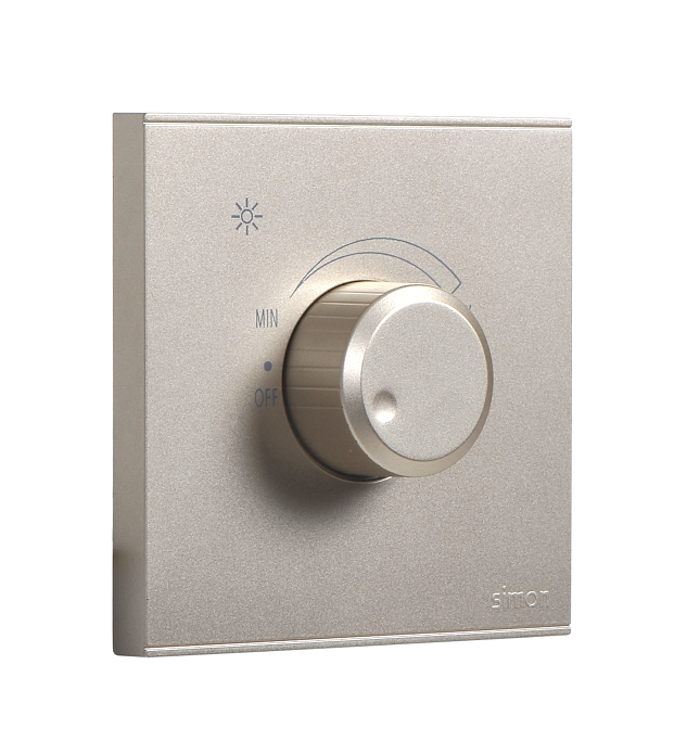 E6- Bộ chiết áp đèn 200W (Champagne) Simon 72E102-46 Màu sâm panh