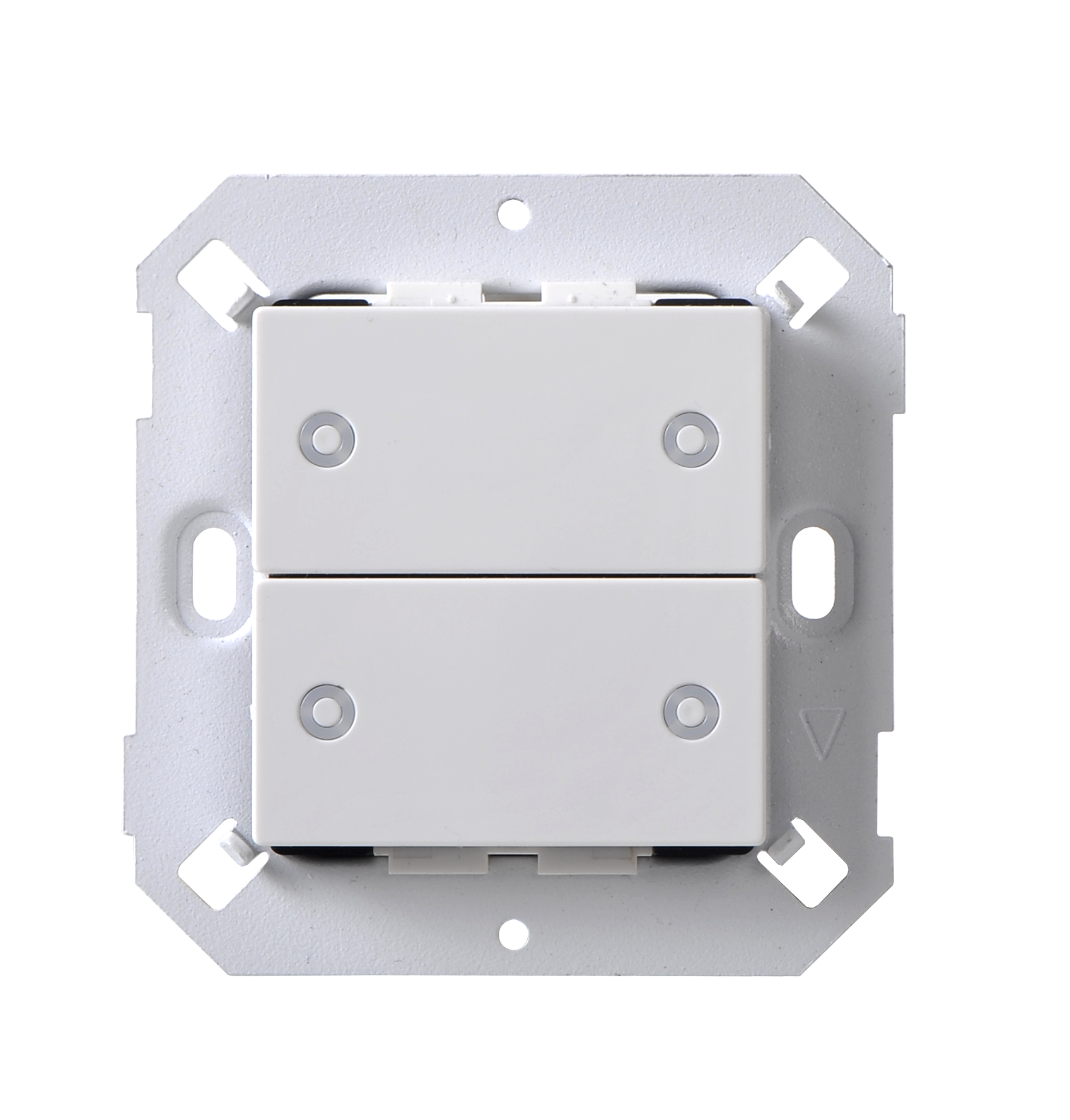 Công tắc bốn 1 chiều có đèn LED simon V8 80141 màu trắng