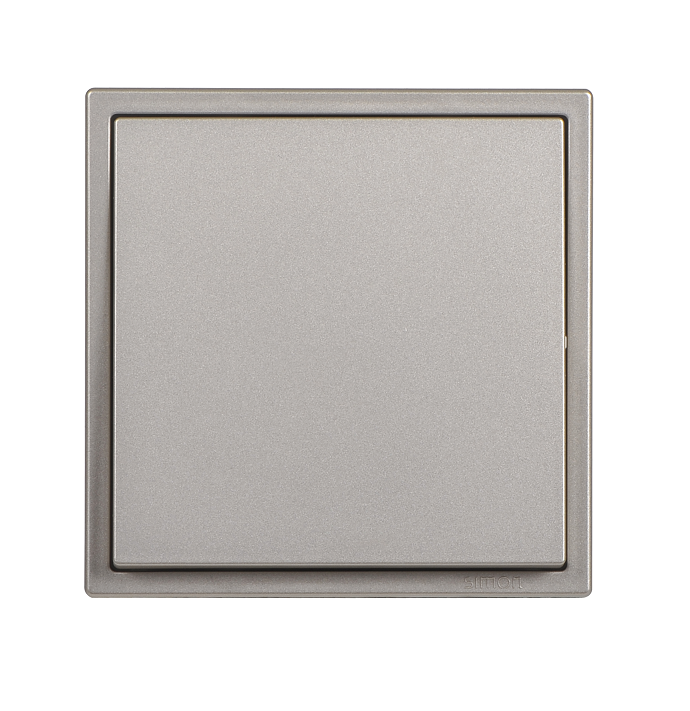 Mặt che trơn, mặt bịt cho công tắc ổ cắm màu Sâm panh Simon I7 701000-46