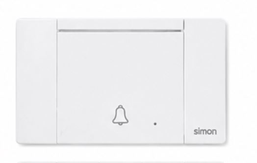 K9 - Bộ công tắc chuông cửa Simon K9 591301 Màu trắng