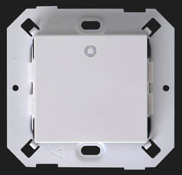 Moduel công tắc đơn 16A có đèn LED, 1 chiều Simon V8 80104 Màu Trắng