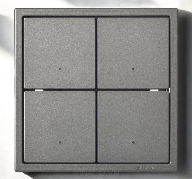 Module Công tắc ngữ cảnh bốn Simon I7 Smart màu Sâm panh 70E845TY-46