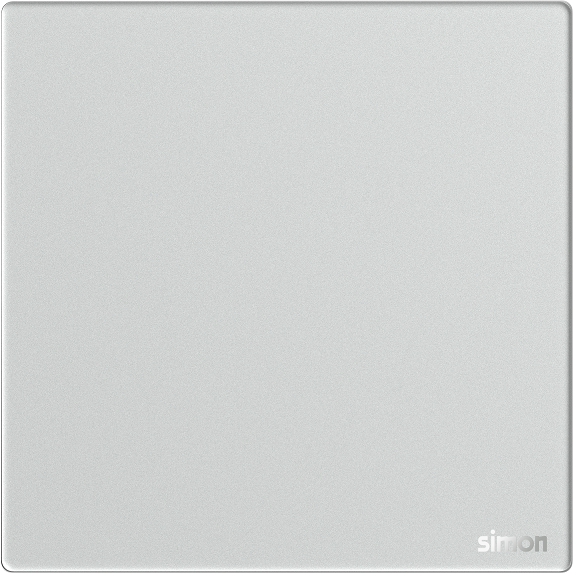 Công tắc trung gian đơn màu bạc mặt kính Simon M7 661026G-4E