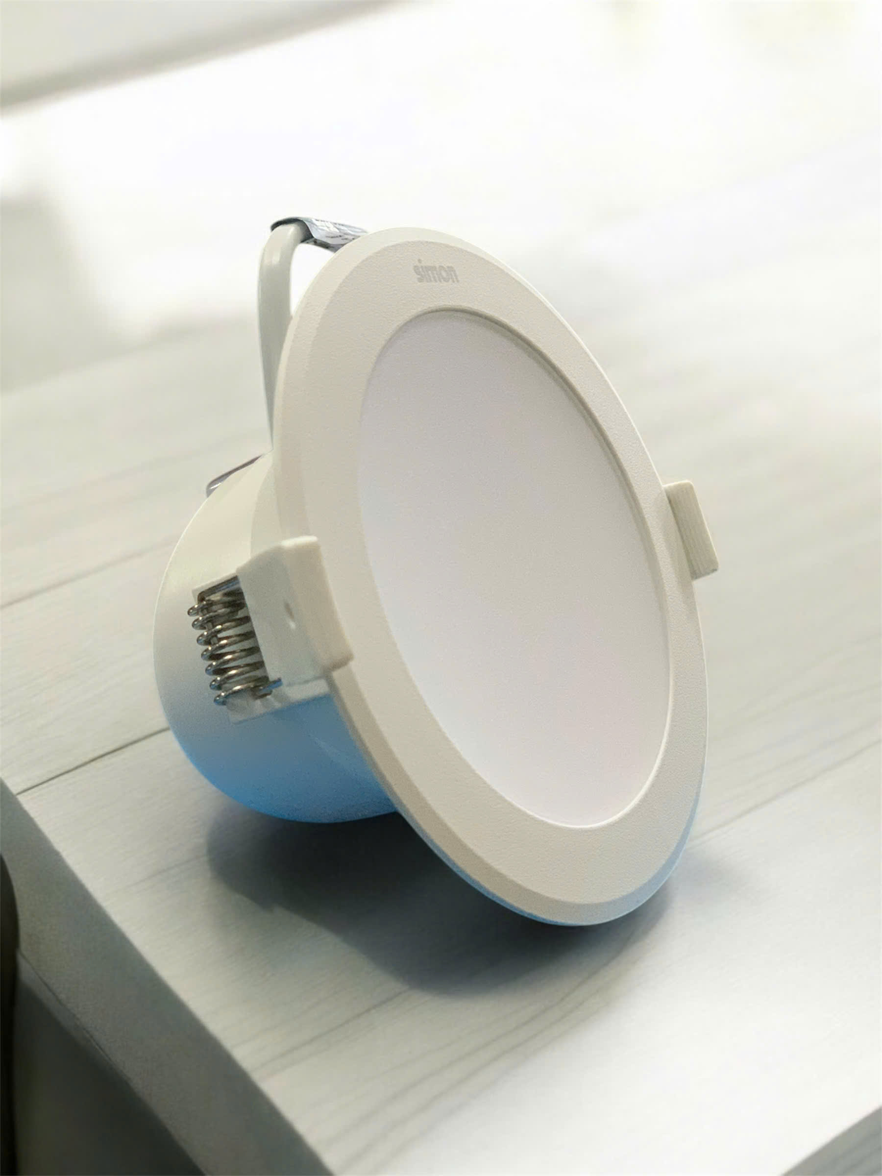 Đèn LED Downlight Âm Trần Simon Wave N03E0-1018 8W 6500K Ø90–102 mm ánh sáng Trắng