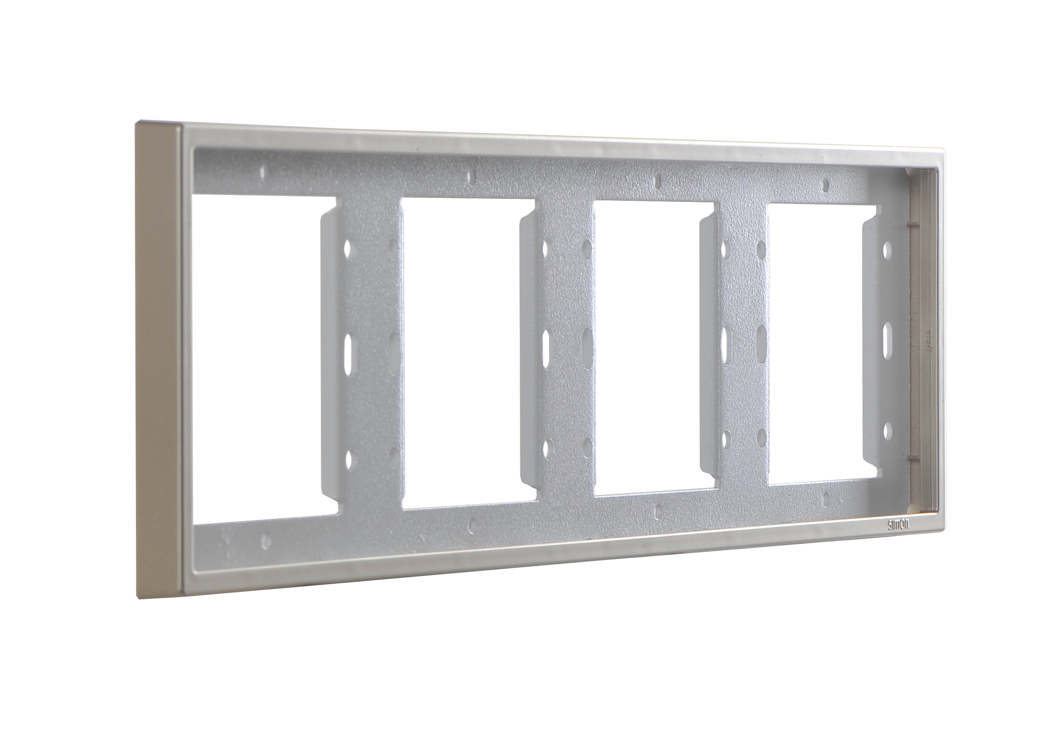 Khung viền bốn Simon I7 700640-46 màu sâm panh