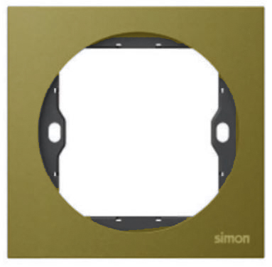Khung viền đơn (Round) Simon S20 820815-21 Màu Xám