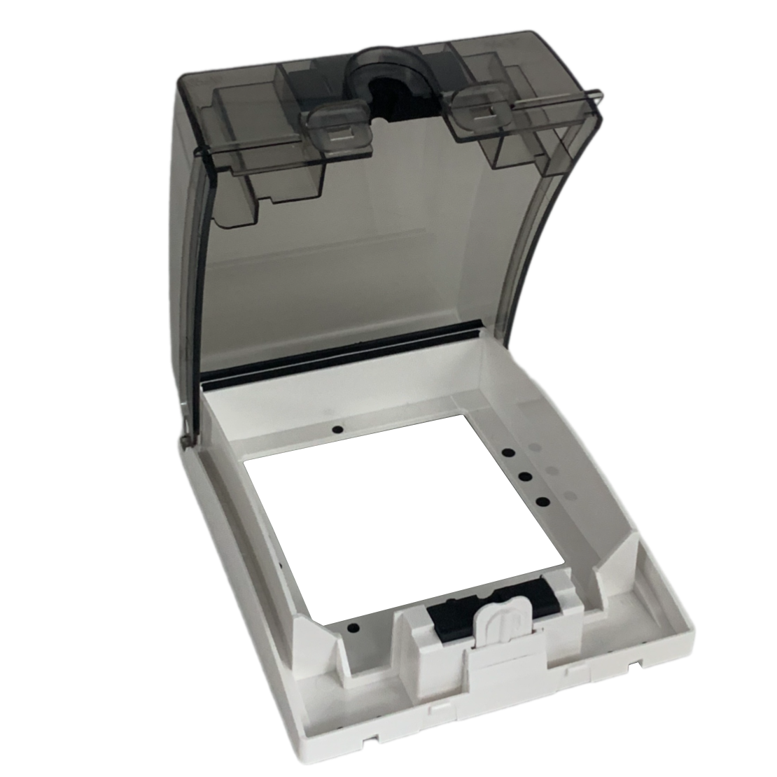 Mặt che chống nước cho ổ cắm Simon S258 IP55 cho đế vuông ngoài trời