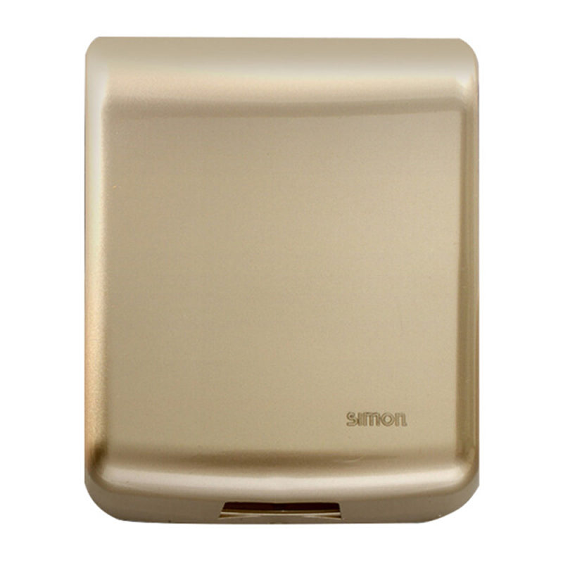 Mặt che chống nước cho ổ cắm Simon S155-46 màu Champagne