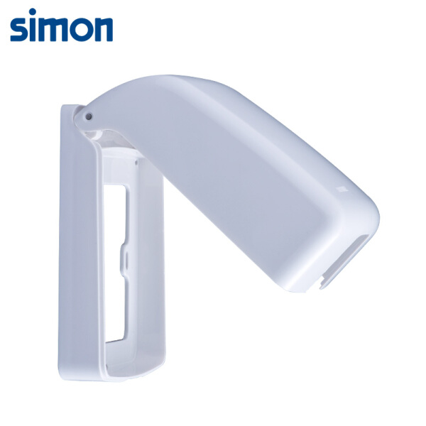 Mặt che nước cho ổ cắm Simon S155 màu Trắng