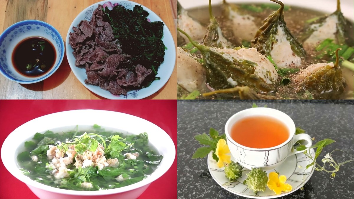 10 món ngon từ khổ hoa rừng