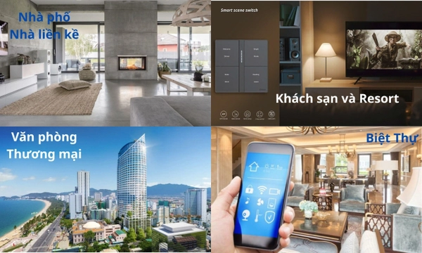Đối tượng khách hàng mục tiêu và Ứng dụng thực tế giải pháp Nhà thông minh Simon