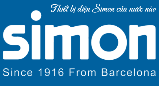 Thiết bị điện Simon của nước nào