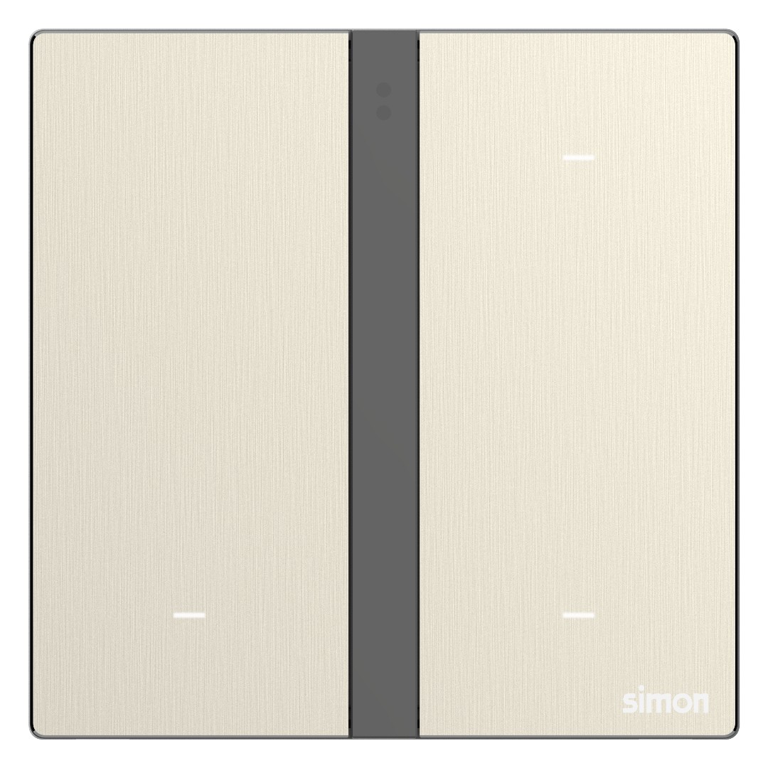 Công Tắc Ba Thông Minh Simon M7 Metal Smart Màu Vàng Gold - 66E8003MTY-2C