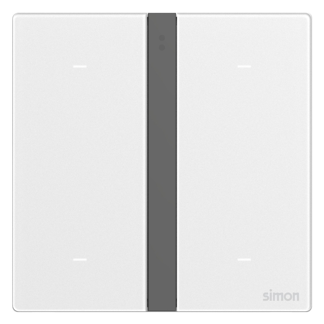 Công Tắc Bốn Thông Minh Simon M7 Metal Smart Màu Bạc - 66E8004MTY-2A